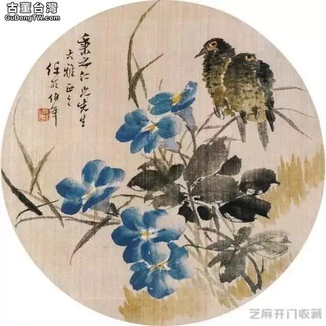 清末著名畫家任伯年花鳥畫欣賞!