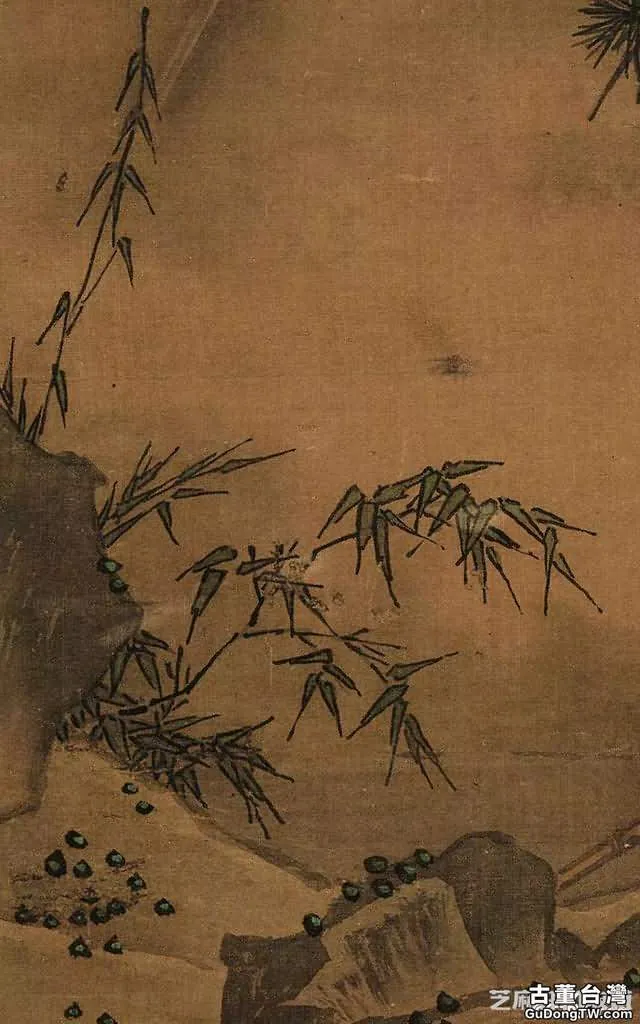 「央視畫廊」傳世墨跡：一畫一境 馬遠《松壽圖》