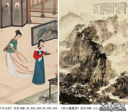 傅抱石經典人物畫，用生命創作的藝術品總是驚心動魄