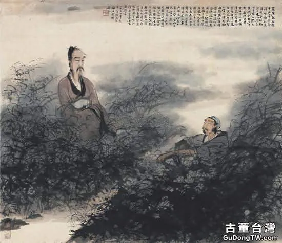 傅抱石經典人物畫，用生命創作的藝術品總是驚心動魄