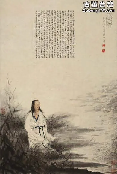 傅抱石經典人物畫，用生命創作的藝術品總是驚心動魄