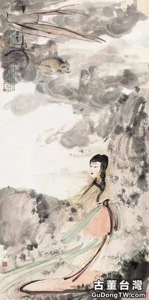 傅抱石經典人物畫，用生命創作的藝術品總是驚心動魄