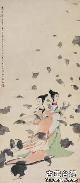 傅抱石經典人物畫，用生命創作的藝術品總是驚心動魄