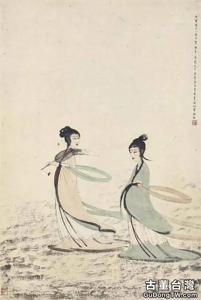 傅抱石經典人物畫，用生命創作的藝術品總是驚心動魄