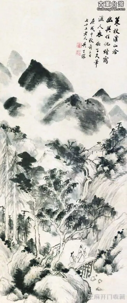 吳子深｜為中國美術史留下濃重的一筆（90幅）