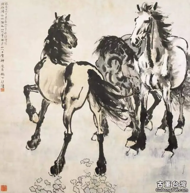 收藏徐悲鴻的《馬》也要講「年份」！1940年是為最佳！