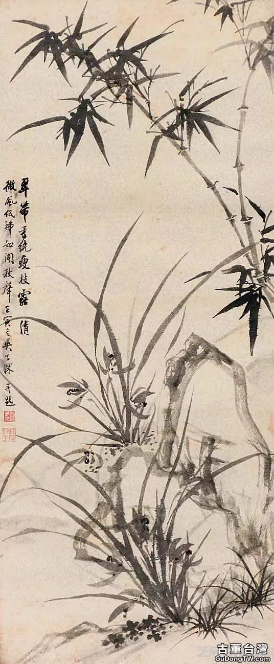 江南四吳之吳子深國畫作品