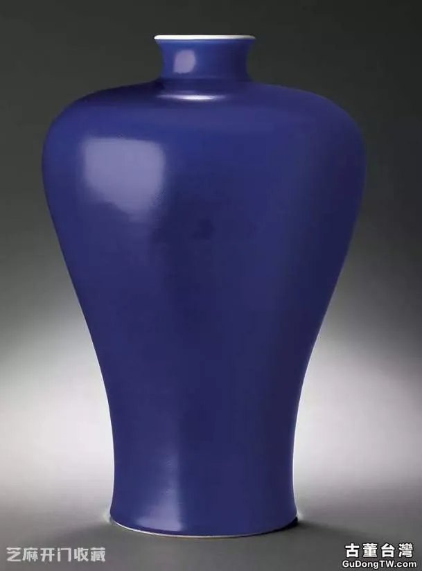 清代霽藍釉瓷器特徵