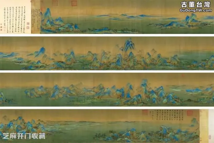 《千里江山圖》藝術手法及表現的內容