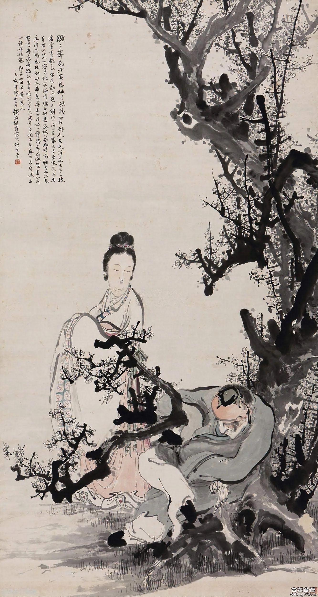 清代胡鐵梅畫拍賣價及圖片