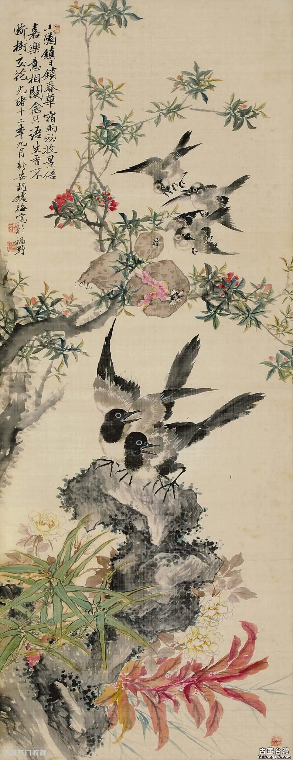 清代胡鐵梅畫拍賣價及圖片