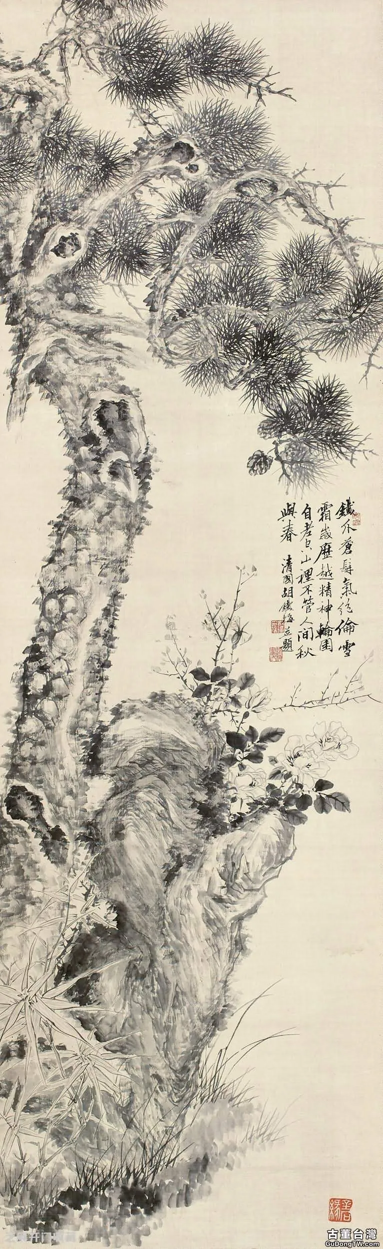清代胡鐵梅畫拍賣價及圖片