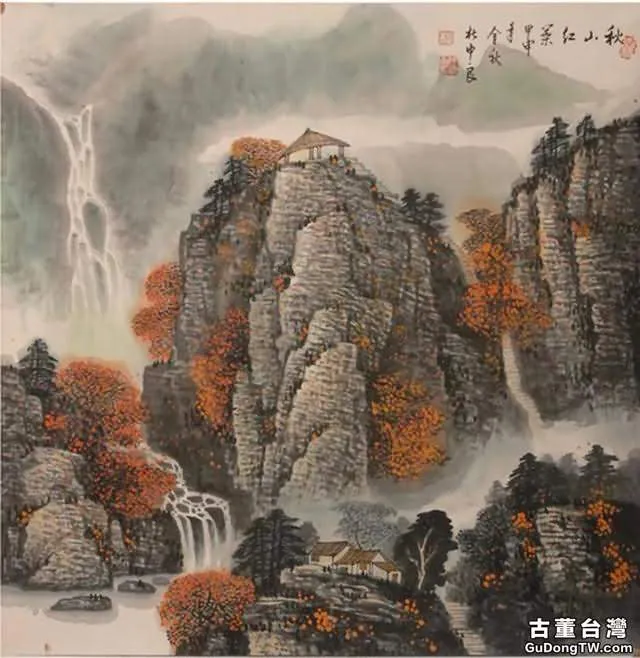 煙雲與山川|杜中良工筆山水畫賞析(85幅)