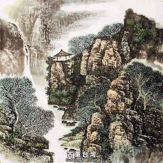 煙雲與山川|杜中良工筆山水畫賞析(85幅)