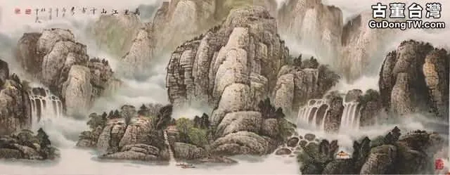 煙雲與山川|杜中良工筆山水畫賞析(85幅)