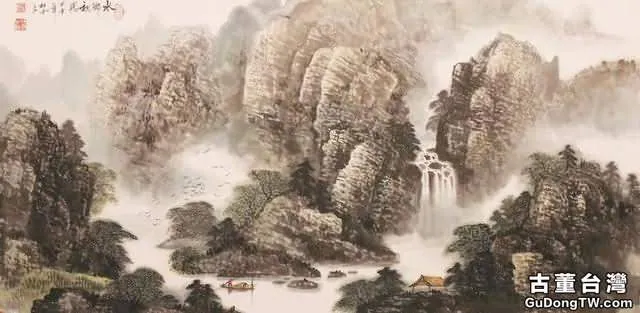 煙雲與山川|杜中良工筆山水畫賞析(85幅)