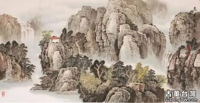 煙雲與山川|杜中良工筆山水畫賞析(85幅)