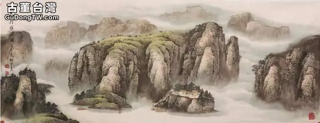 煙雲與山川|杜中良工筆山水畫賞析(85幅)