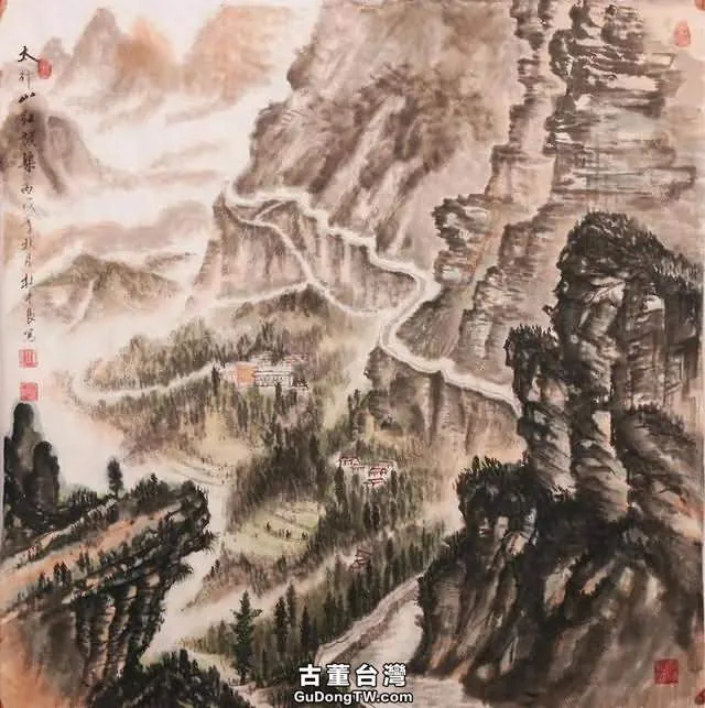 煙雲與山川|杜中良工筆山水畫賞析(85幅)