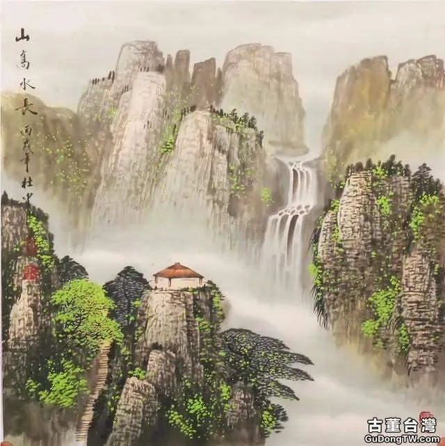 煙雲與山川|杜中良工筆山水畫賞析(85幅)