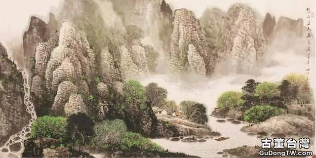 煙雲與山川|杜中良工筆山水畫賞析(85幅)