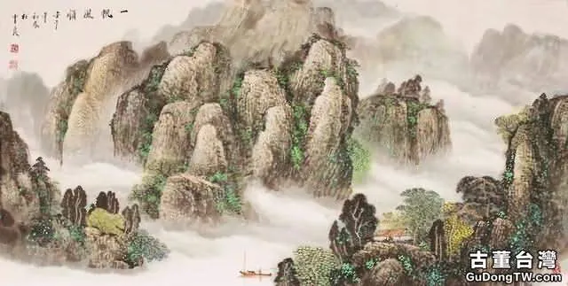 煙雲與山川|杜中良工筆山水畫賞析(85幅)