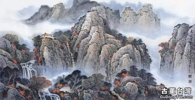 煙雲與山川|杜中良工筆山水畫賞析(85幅)