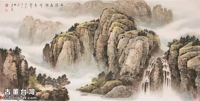 煙雲與山川|杜中良工筆山水畫賞析(85幅)