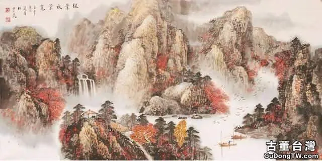 煙雲與山川|杜中良工筆山水畫賞析(85幅)