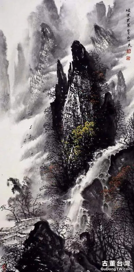 煙雲與山川|杜中良工筆山水畫賞析(85幅)