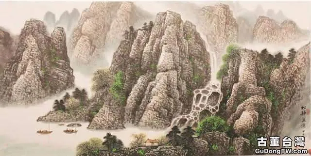 煙雲與山川|杜中良工筆山水畫賞析(85幅)