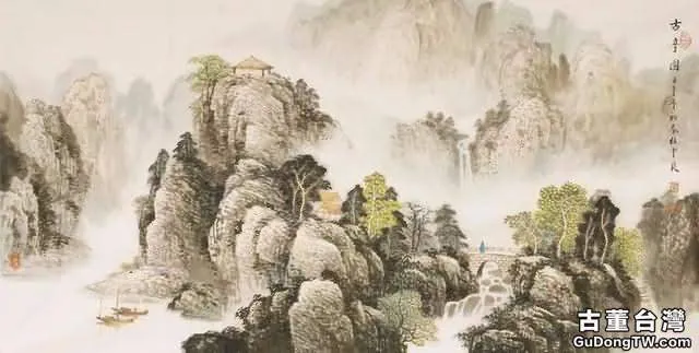 煙雲與山川|杜中良工筆山水畫賞析(85幅)