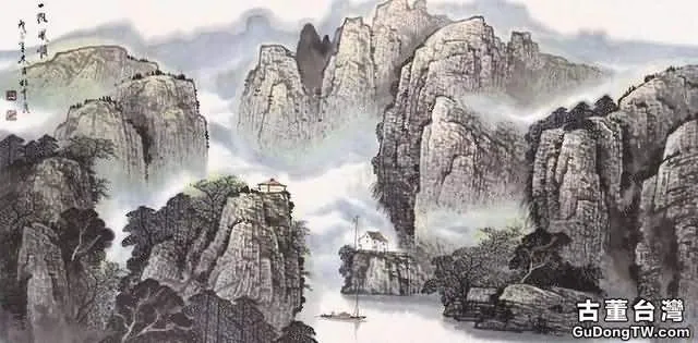 煙雲與山川|杜中良工筆山水畫賞析(85幅)