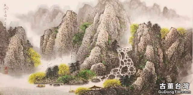 煙雲與山川|杜中良工筆山水畫賞析(85幅)