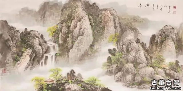 煙雲與山川|杜中良工筆山水畫賞析(85幅)