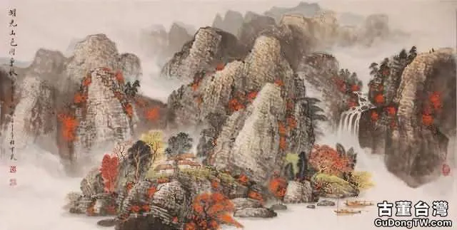 煙雲與山川|杜中良工筆山水畫賞析(85幅)