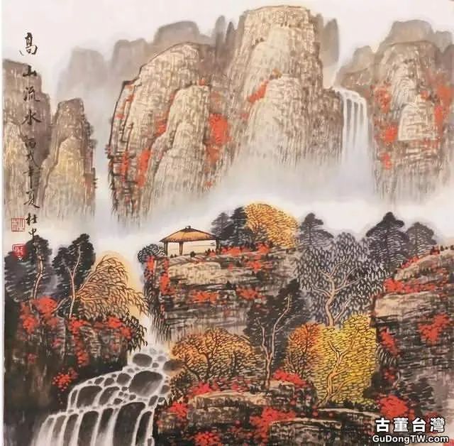 煙雲與山川|杜中良工筆山水畫賞析(85幅)