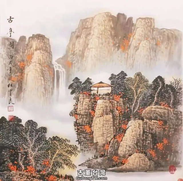 煙雲與山川|杜中良工筆山水畫賞析(85幅)