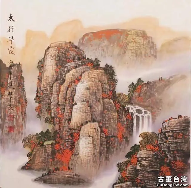 煙雲與山川|杜中良工筆山水畫賞析(85幅)