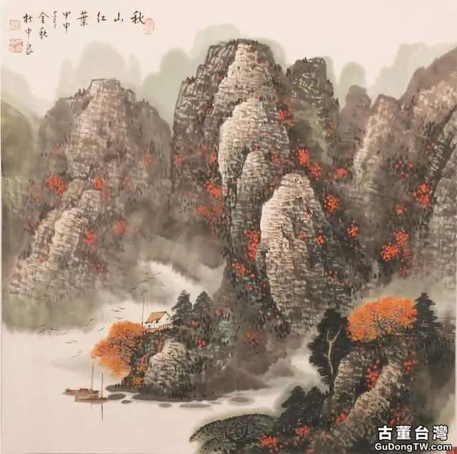 煙雲與山川|杜中良工筆山水畫賞析(85幅)