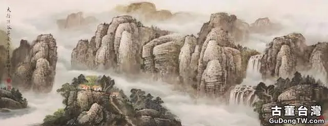 煙雲與山川|杜中良工筆山水畫賞析(85幅)