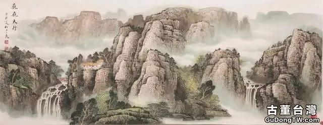 煙雲與山川|杜中良工筆山水畫賞析(85幅)