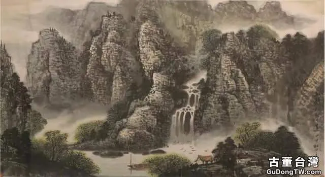 煙雲與山川|杜中良工筆山水畫賞析(85幅)