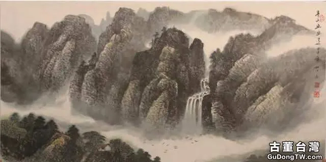 煙雲與山川|杜中良工筆山水畫賞析(85幅)