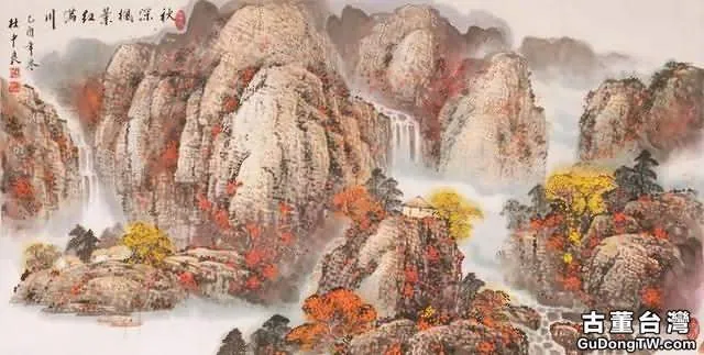 煙雲與山川|杜中良工筆山水畫賞析(85幅)