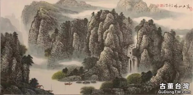 煙雲與山川|杜中良工筆山水畫賞析(85幅)