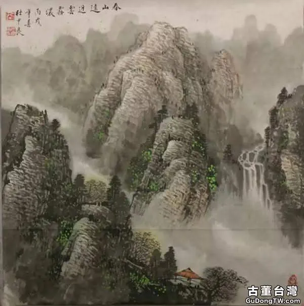 煙雲與山川|杜中良工筆山水畫賞析(85幅)