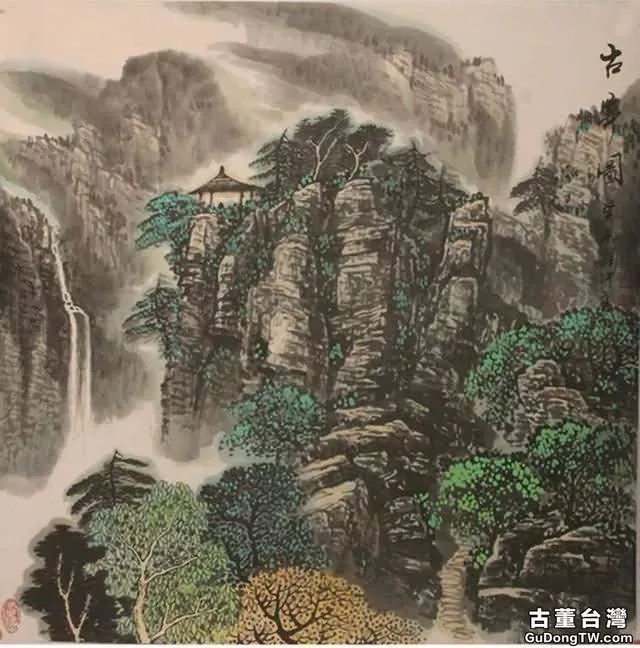 煙雲與山川|杜中良工筆山水畫賞析(85幅)