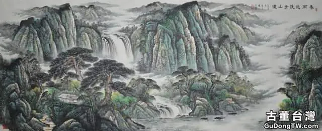 煙雲與山川|杜中良工筆山水畫賞析(85幅)