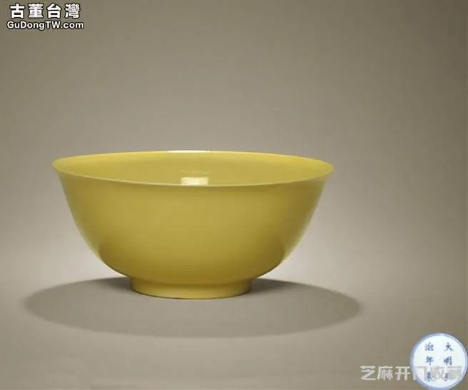 明代黃釉瓷器發展與鑒賞